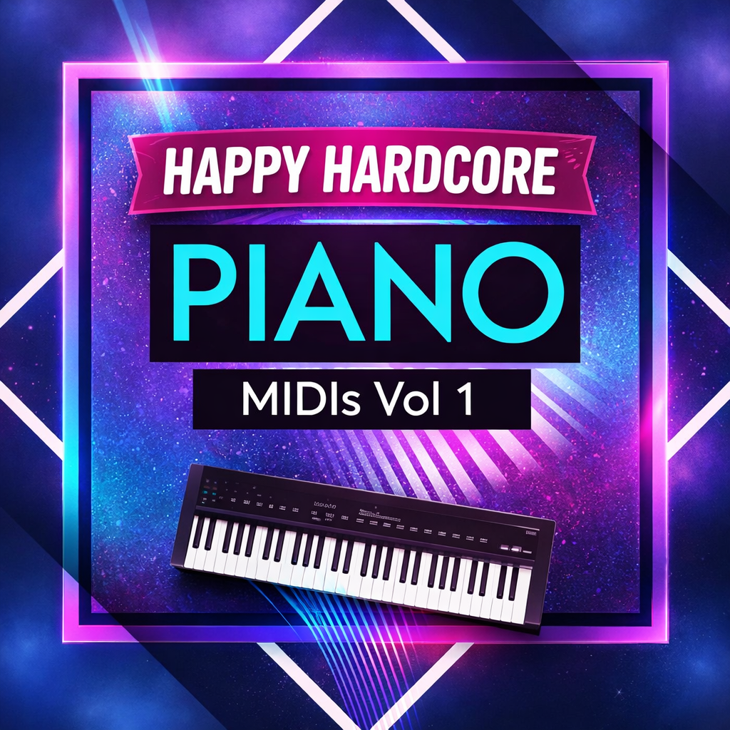 Happy Hardcore Piano MIDIs Vol 1 - Rewired Records