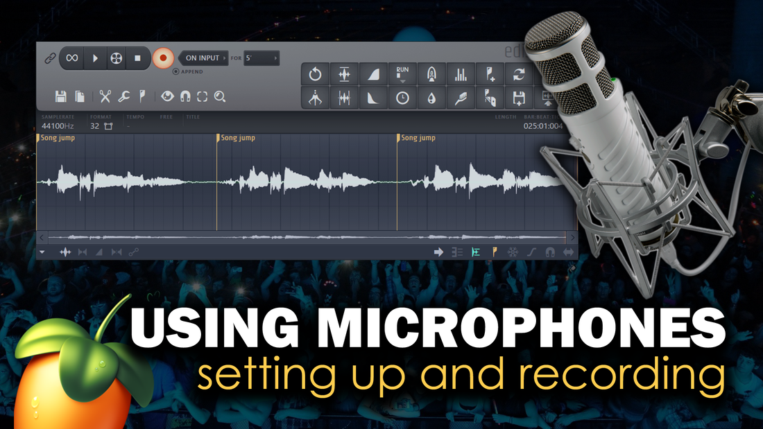 Using Microphones - Setting up and recording | FL Studio